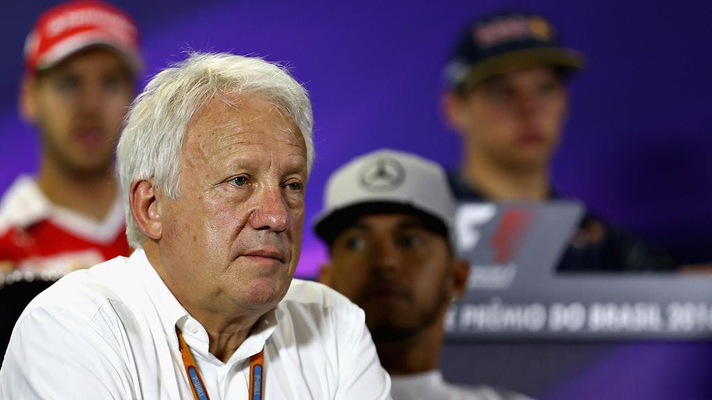 Charlie Whiting veti F1-kuskien palaverit kisaviikonloppuina.