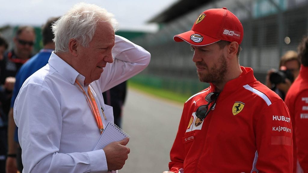 Sebastian Vettel ja Charlie Whiting puhuivat keskenään vielä keskiviikkona ennen Whitingin menehtymistä.