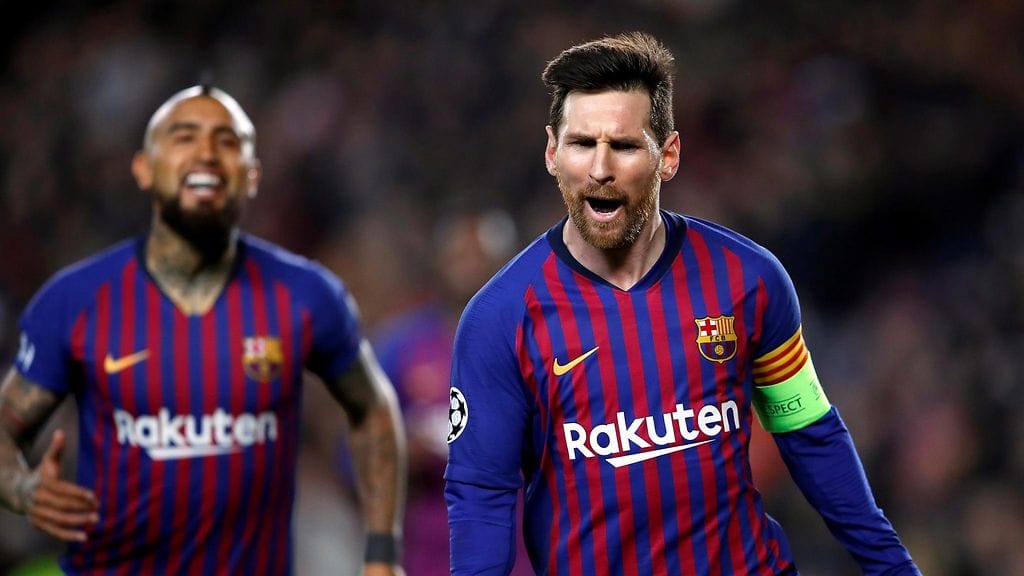 Lionel Messi vastasi Cristiano Ronaldon haasteeseen.