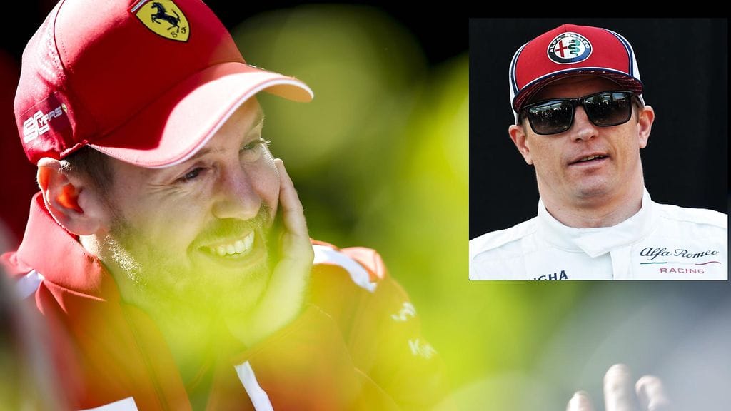 Sebastian Vettelillä on yhä ikävä Kimi Räikköstä.