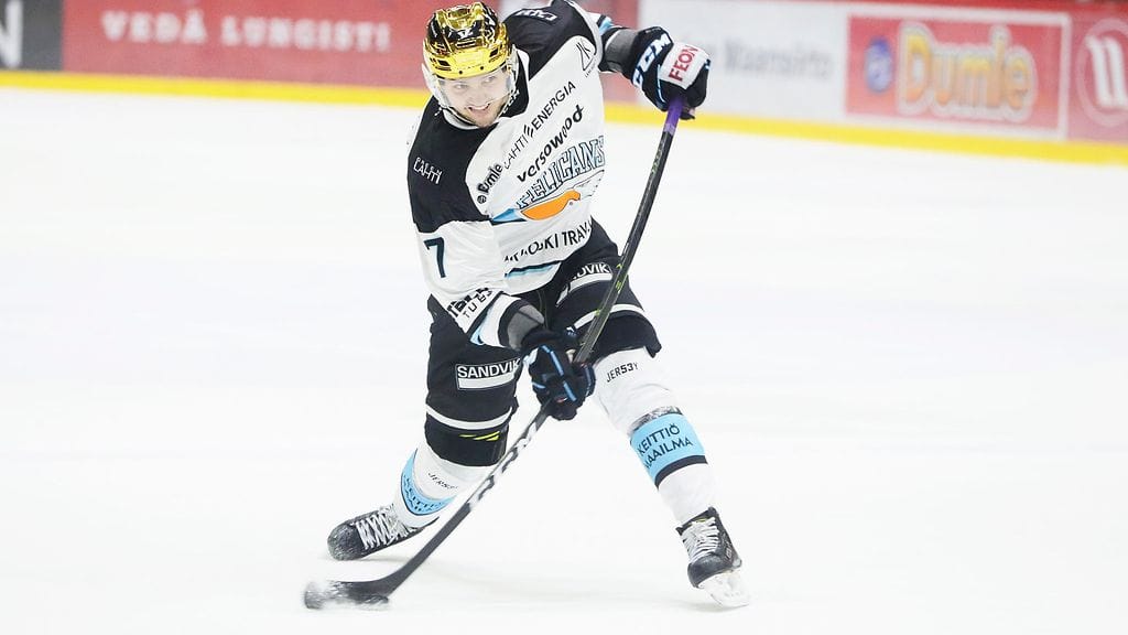 Oliwer Kaski onnistui jälleen maalinteossa.