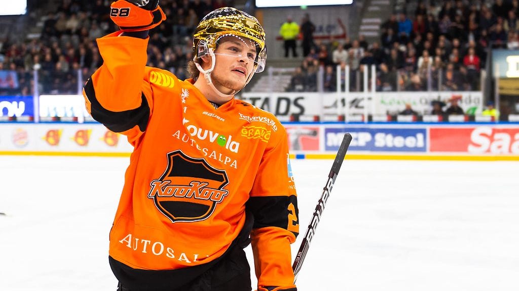 Malte Strömwall voitti SM-liigan piste- ja maalipörssin.