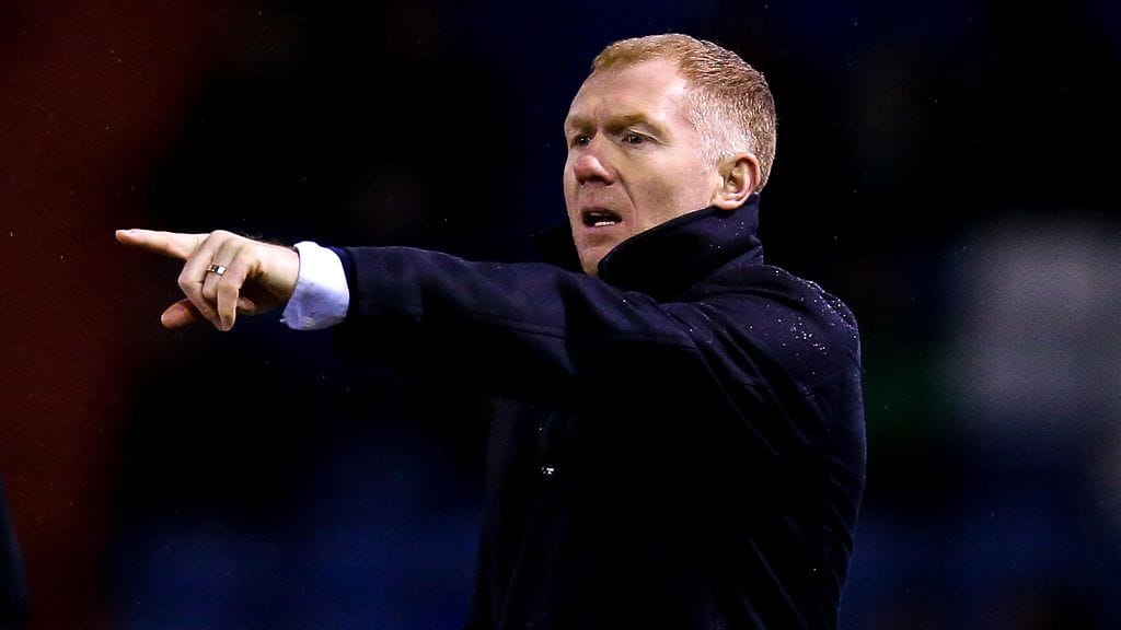 Paul Scholesin valmennuspesti Oldhamin peräsimessä päättyi lyhyeen.