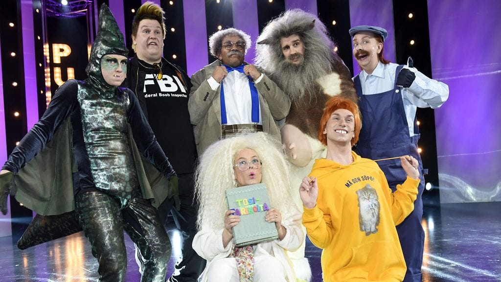 Putouksen sketsihahmokilpailussa koettiin suuria tunteita, kun ensimmäinen sketsihahmo joutui jättämään kilpailun.