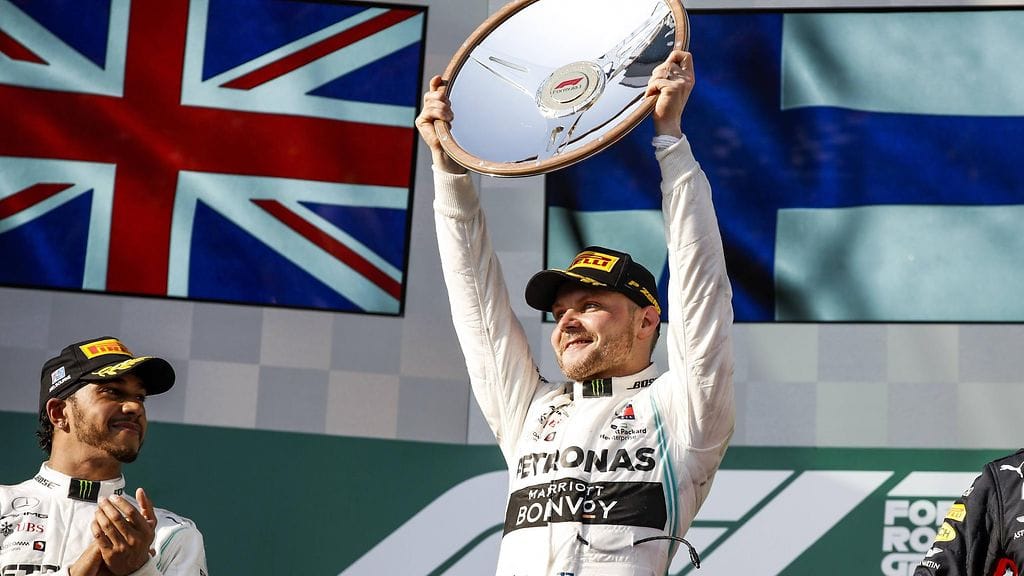 Valtteri Bottas, Australian kuningas.
