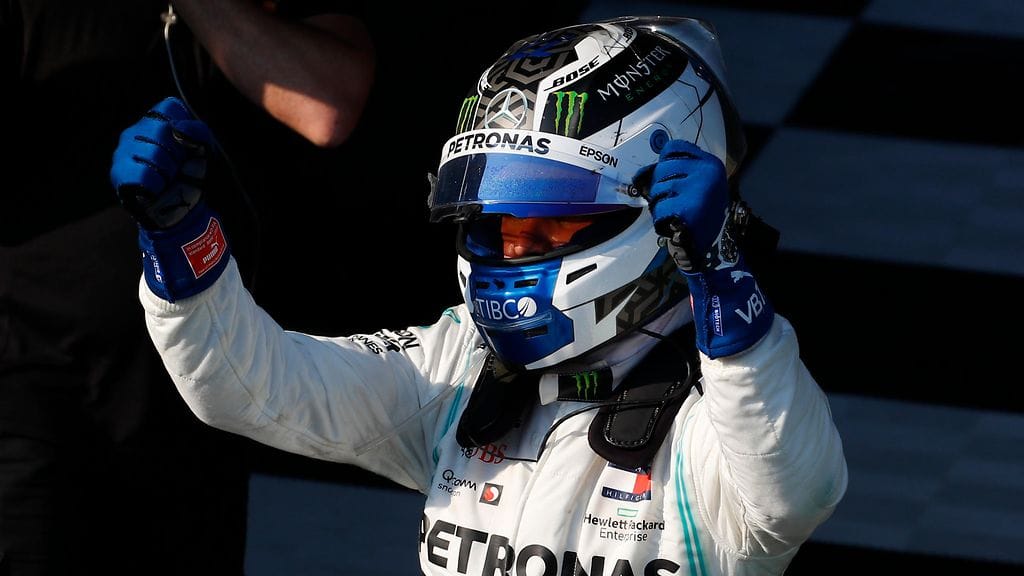 Valtteri Bottas tuuletti voittoa Australian Melbournen GP:ssä sunnuntaina.
