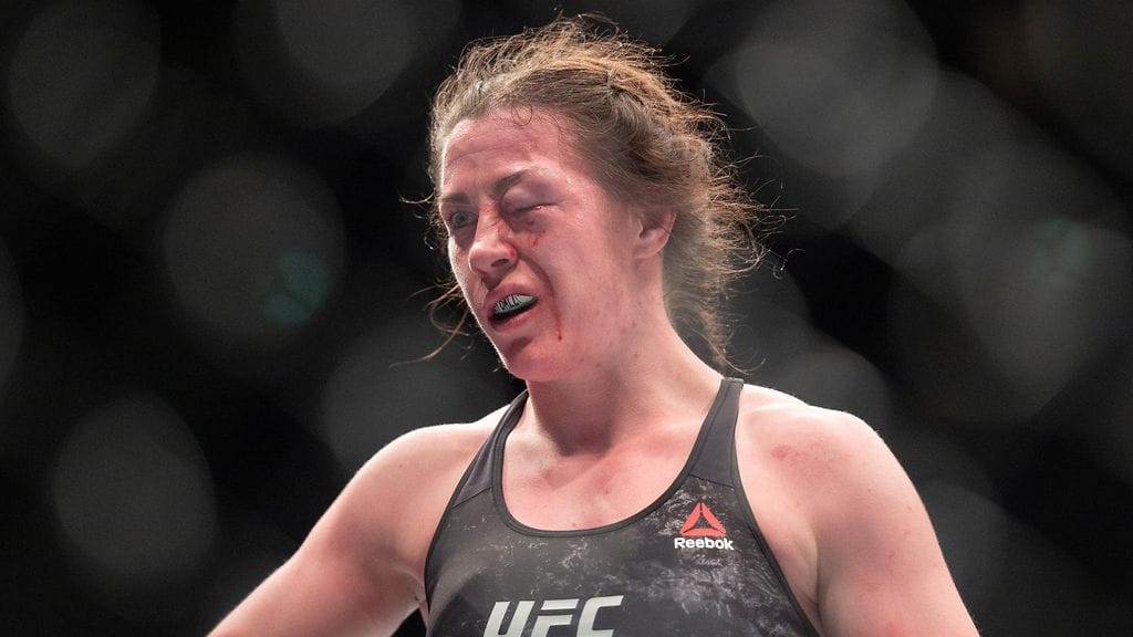 UFC-voiton napannut Molly McCann joutui koville.