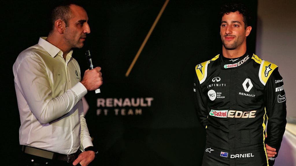Renaultin tallipäällikkö Cyril Abiteboul laukoi suoraa tekstiä Daniel Ricciardosta Australian GP:n jälkeen.