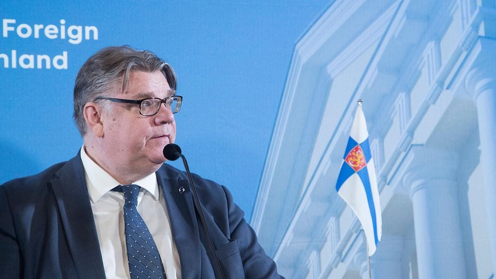 Ulkoministeri Timo Soini.