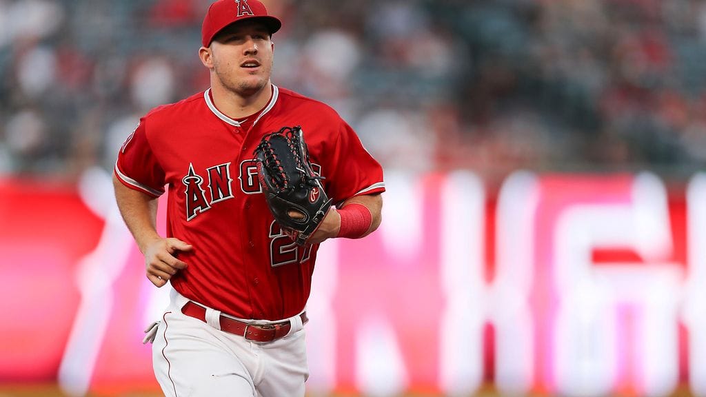 Mike Trout debytoi Los Angeles Angelsissa jo vuonna 2011.