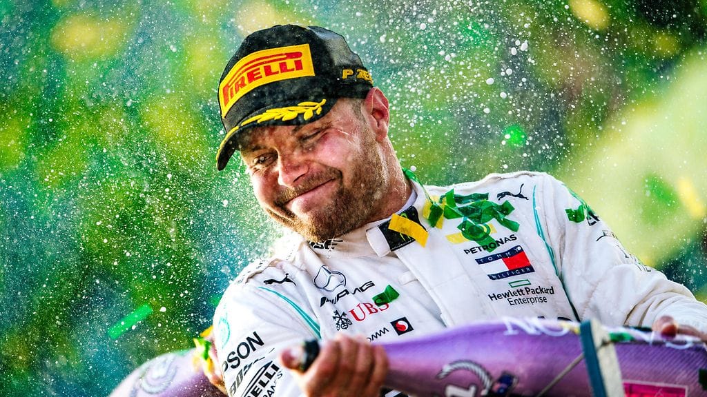 Valtteri Bottas ei suklaakeksiä kaivannut.