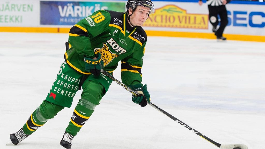 Samuli Vainionpää kärsii kolmen pelin kakun.