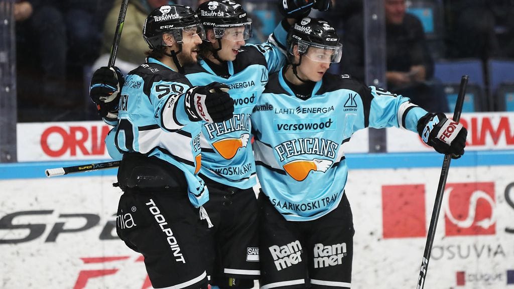 Pelicans juhli IFK:ta vastaan.