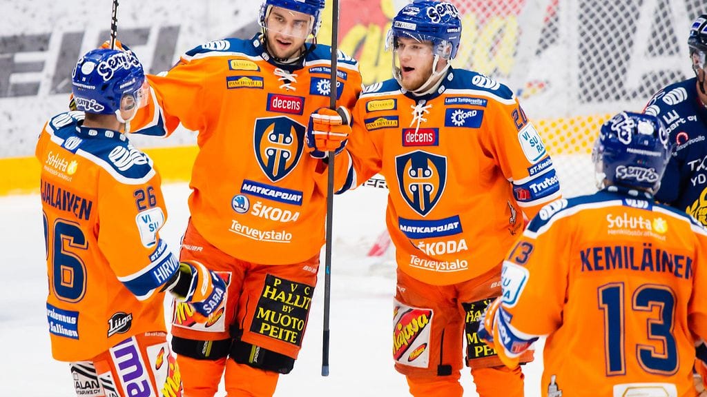 Tappara juhli Rauman Lukkoa vastaan.