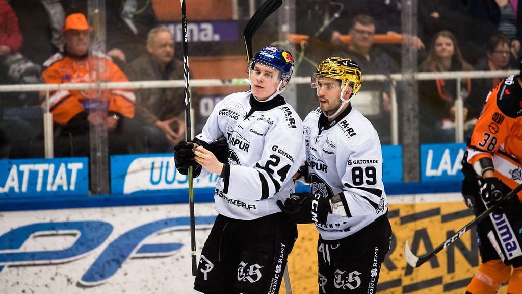 Kaapo Kakko, Oula Palve, TPS.