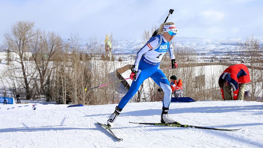Kaisa Mäkäräinen sijoittui ampumahiihdon maailmancupissa lopulta sijalle seitsemän.
