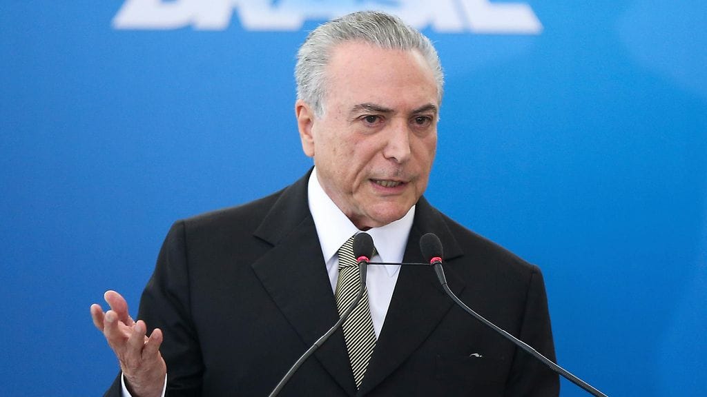 Arkistokuva. Brasilialaistuomari päästi maanantaina vapaaksi maan entisen presidentin Michel Temerin.