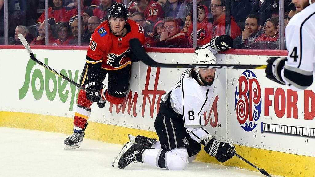 Drew Doughty ei kunnioita Matthew Tkachukia.