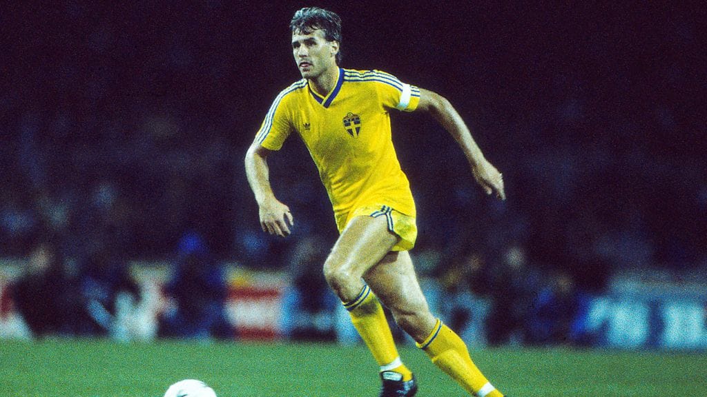 Ruotsin Glenn Hysen edusti urallaan mm. Liverpoolia.