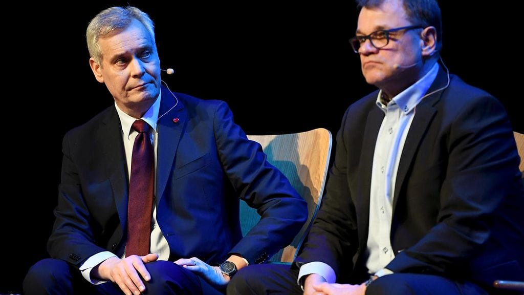 Neljän suurimman puolueen puheenjohtajat kohtasivat tänään korkekoulutettujen työmarkkinajärjestö Akavan vaalitentissä.