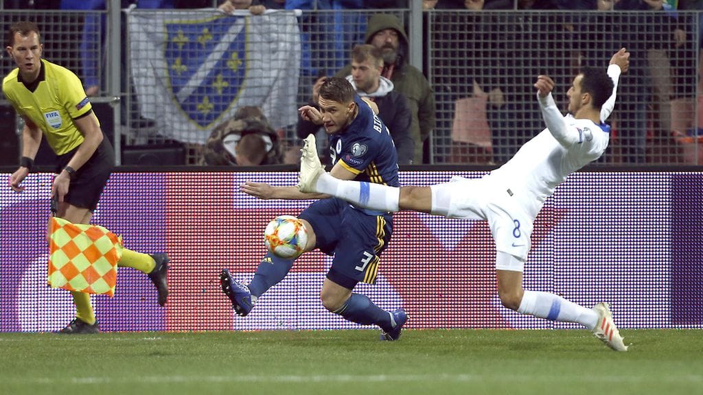 Bosnia-Hertsegovina ja Kreikka tasasivat pisteet.