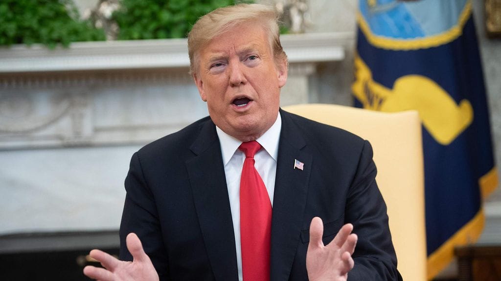 Presidentti Donald Trump.