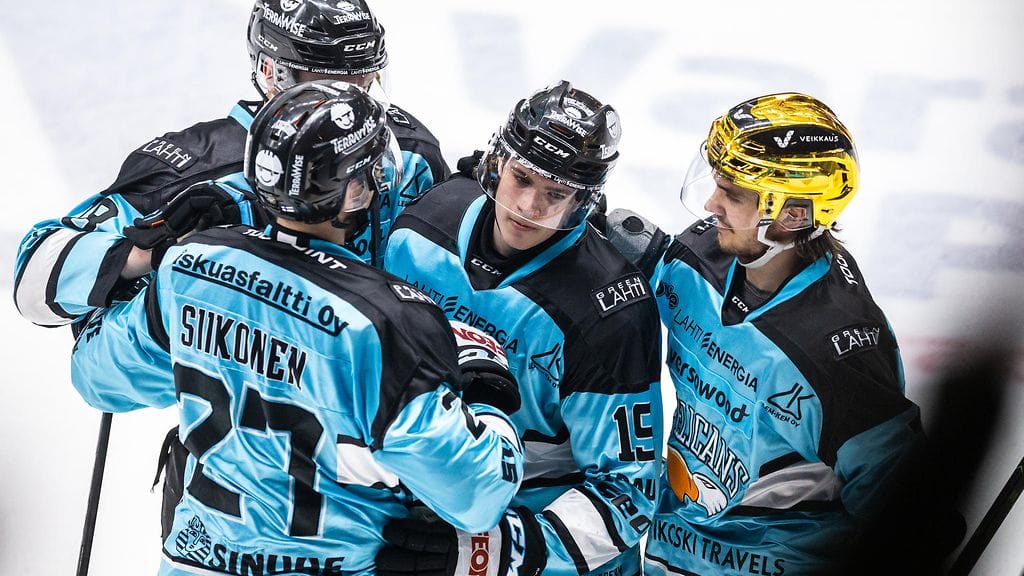 Pelicans juhli Lahdessa.