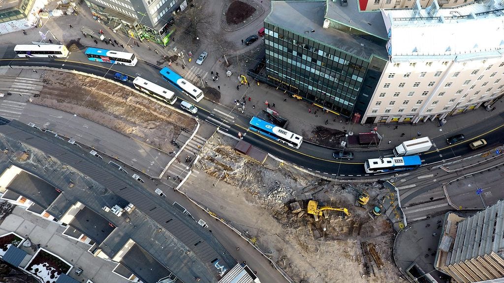 Puukotus tapahtui eilen Helsingin Sörnäisissä.