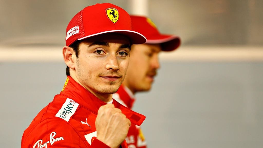 Charles Leclerc kukisti Sebastian Vettelin heti toisissa aika-ajoissaan Ferrarin ratissa.