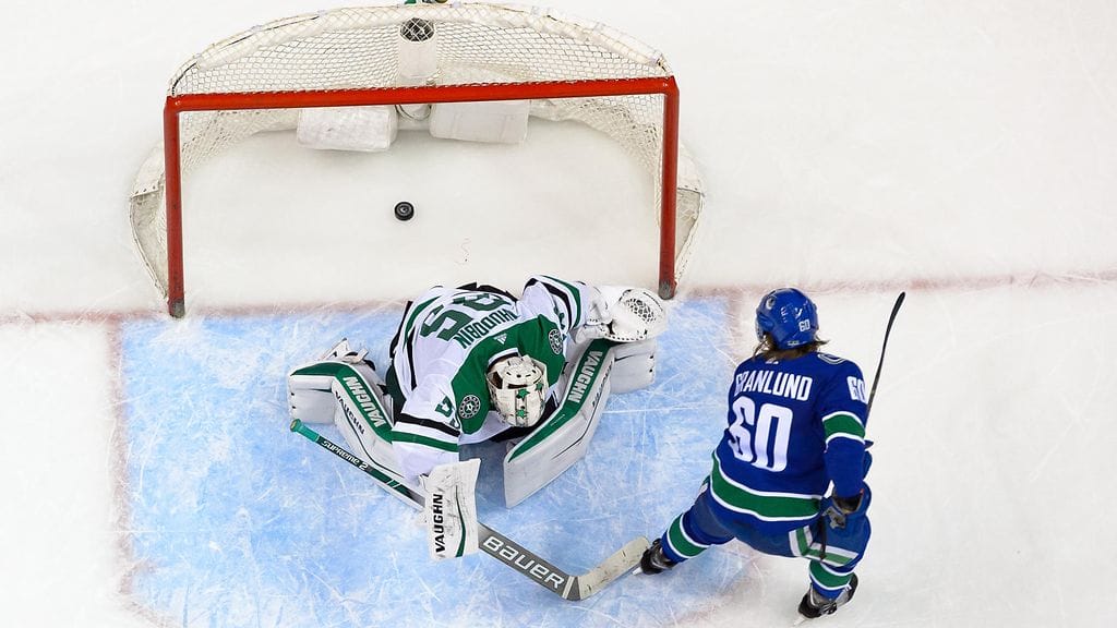 Markus Granlund iski ratkaisevan voittomaalin Dallas Starsin maaliin.
