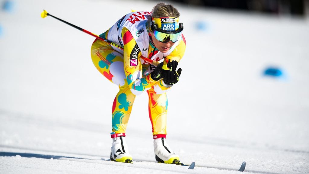 Riitta-Liisa Roponen aikoo hiihtää jatkossakin.