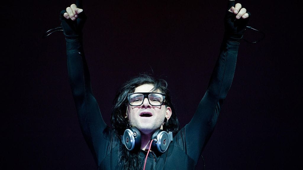 Skrillex tunnetaan lukuisista elektronisen musiikin hiteistään.