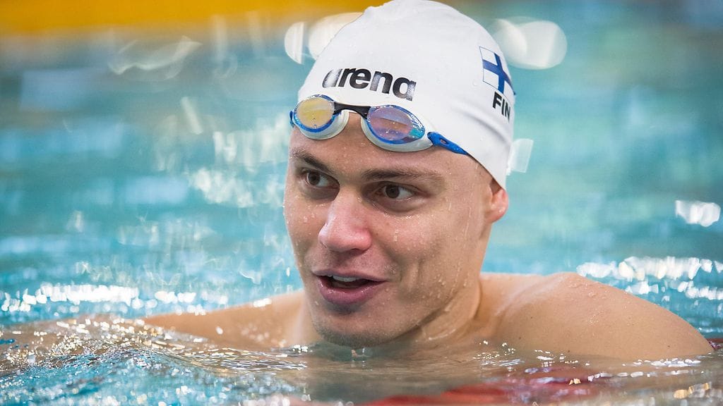 Ari-Pekka Liukkonen tähtää olympiarajaan 50 metrin vapaauinnissa.