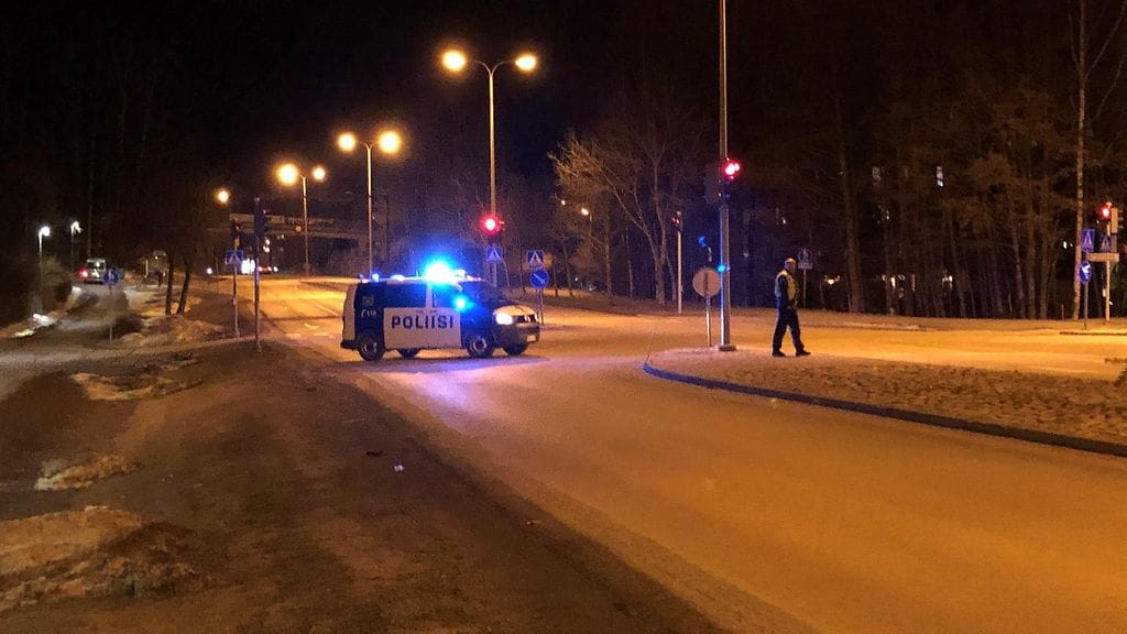 Poliisin mukaan turmassa kuollut on 22-vuotias suomalainen mies. Kuvituskuva.