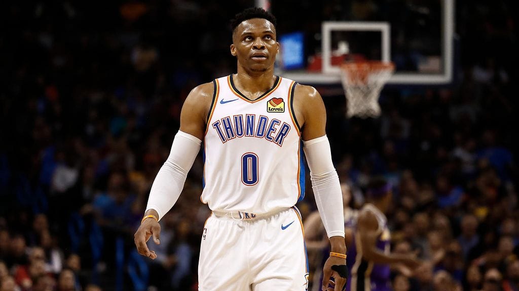 Russell Westbrook tehtaili hurjan tilastorivin.