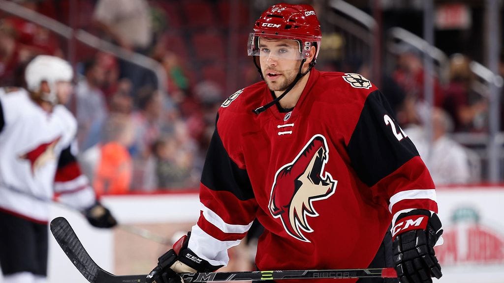 Craig Cunningham pelasi vielä vuonna 2015 Arizona Coyotesissa.