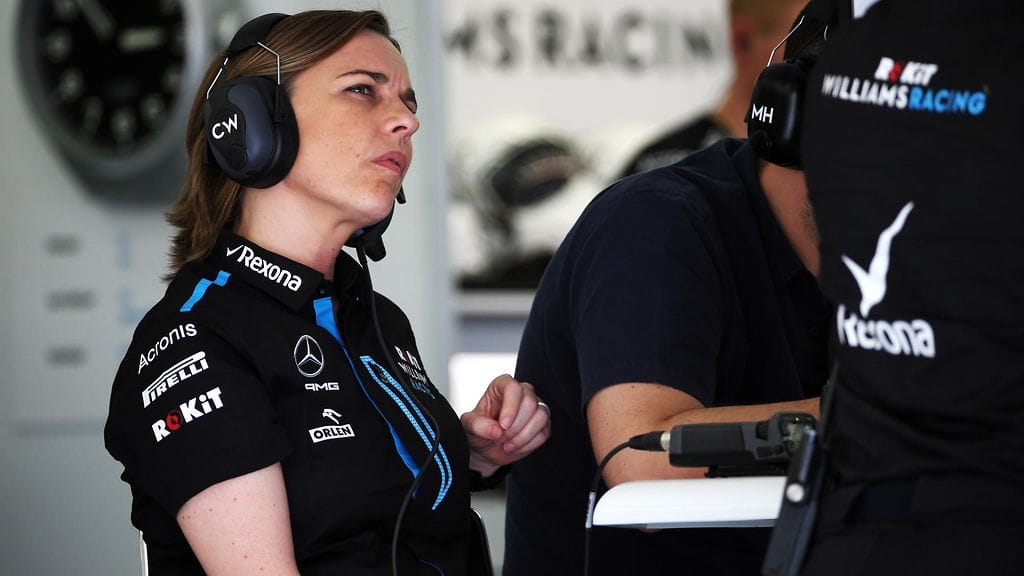 Claire Williams otti syyn Williamsin heikosta menestyksestä niskoilleen.