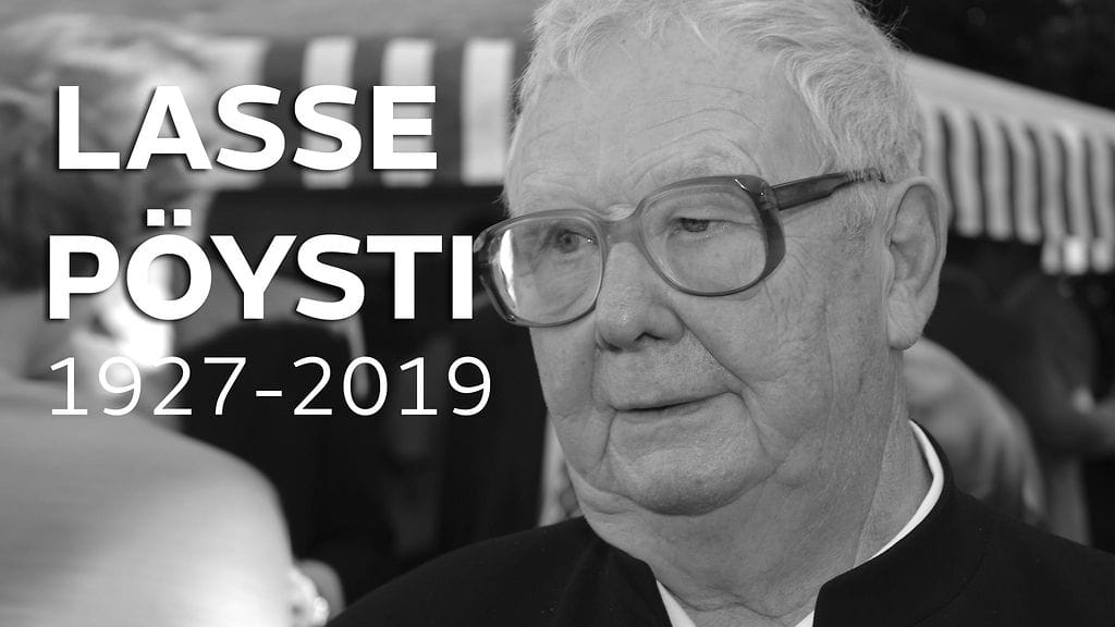 Lasse Pöysti menehtyi torstain ja perjantain välisenä yönä.