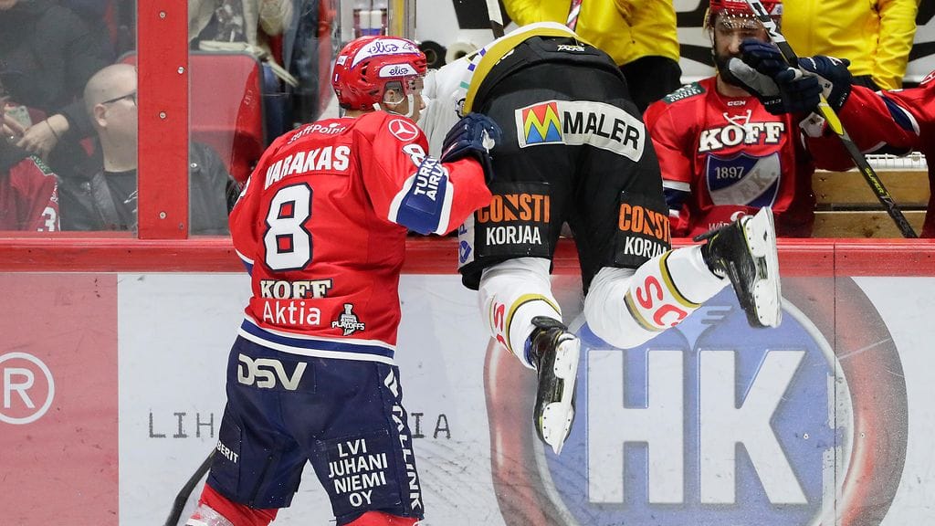HIFK tasoitti välieräsarjan Kärppiä vastaan.