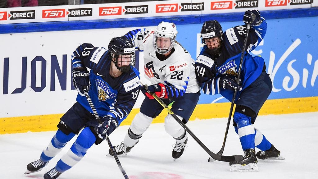Suomi hävisi MM-kisojen avausottelun Yhdysvalloille maalein 2-6.