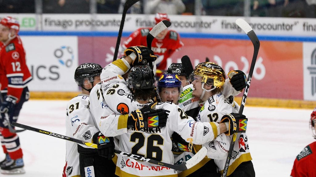 Kärpät juhli Oulussa.