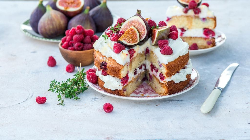 timjami kakku täytekakku viikuna