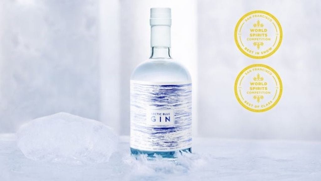 artic blue gin