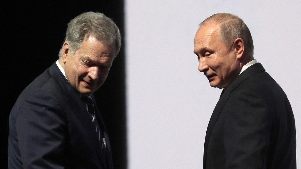 AOP Niinistö Putin Arktinen foorumi 9.4.2019