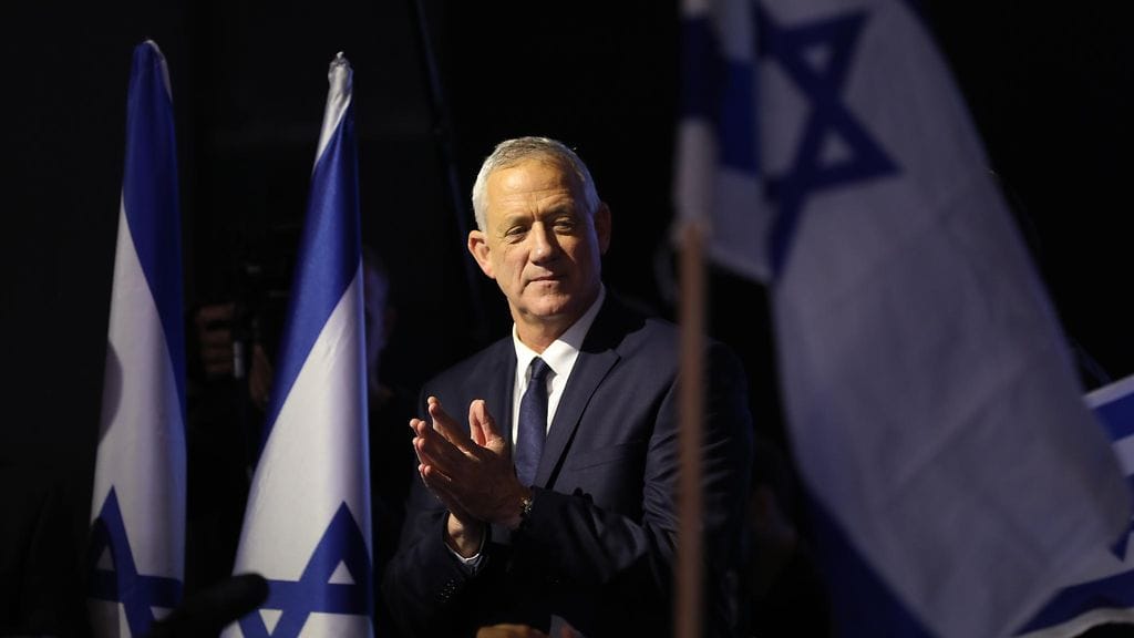 benny gantz israel epa