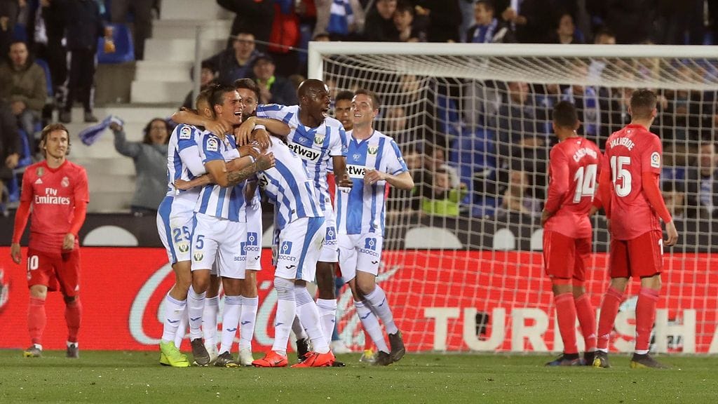 Leganes ryösti maanantaina pisteen Real Madridilta.