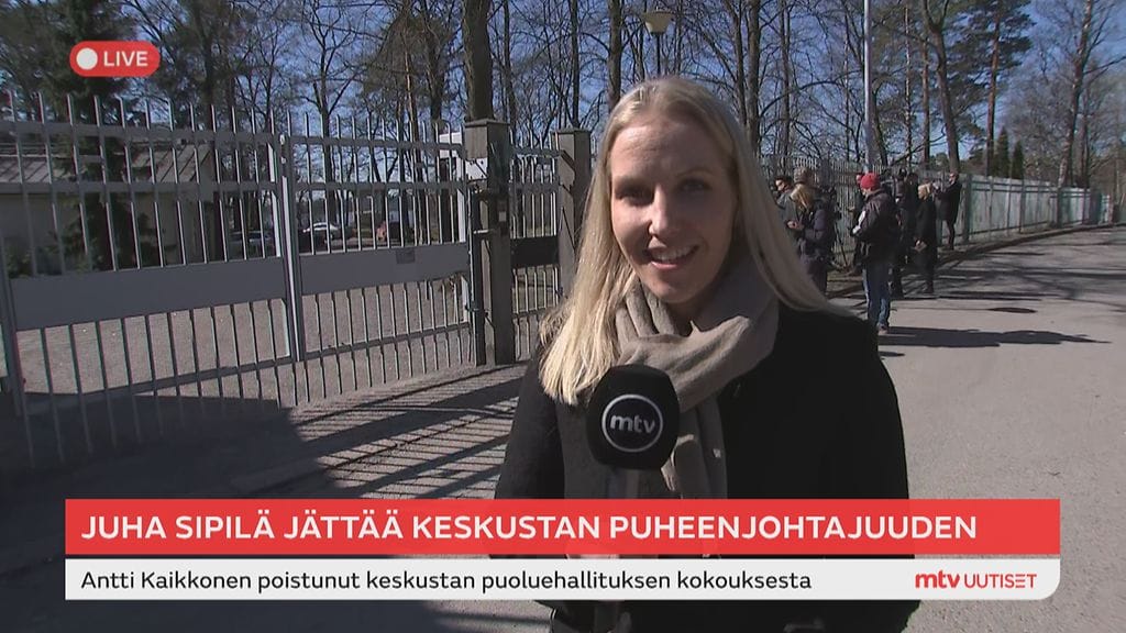 MTV Uutiset Liven politiikan toimittaja Johanna Tuuri seurasi tilannetta Kesärannassa.