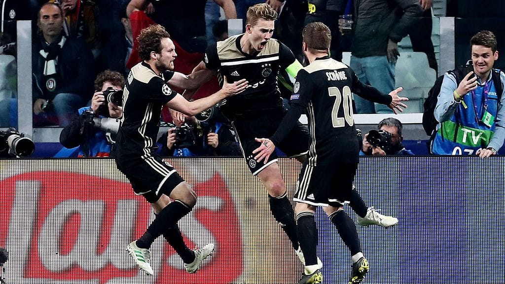 Ajax jatkaa Mestarien liigan välieriin.