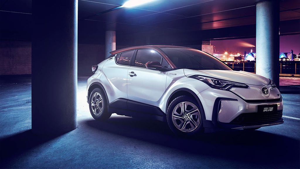 toyota c-hr electric