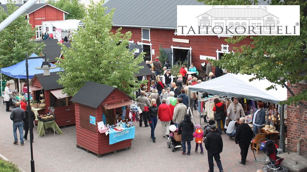 Taitokorttelissa järjestetään erilaisia tapahtumia sekä näyttelyitä eri käsi- ja taideteollisuuden aloilta.